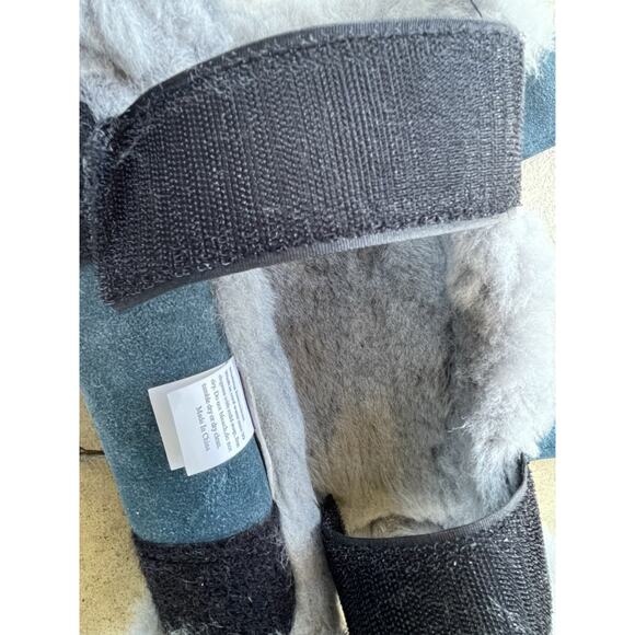 Roma Equine Protective Suede Boots Horse Size Medium Lined Standard Washable NEW - Picture 4 of 8